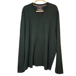 Eddie Bauer mens sweater, cotton/merino, XLT NWT. #894